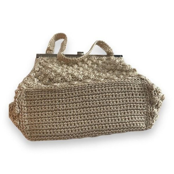 Handmade Light Beige Crochet Purse. Never used! - Picture 4 of 5